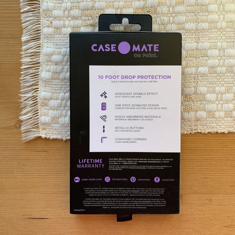 NEW casemate gold twinkle stardust phone case ✨ iphone 11 pro - Picture 4 of 11